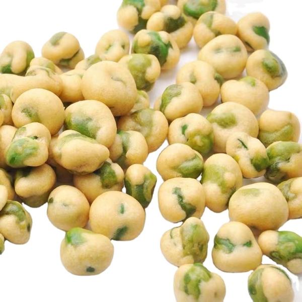 Various Flavors Organic Green Peas Healthy Cheese Coated Dried Sweet Peas