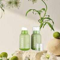 Bouteille de pompe à vide à double couche sans air lumineuse 50 ml