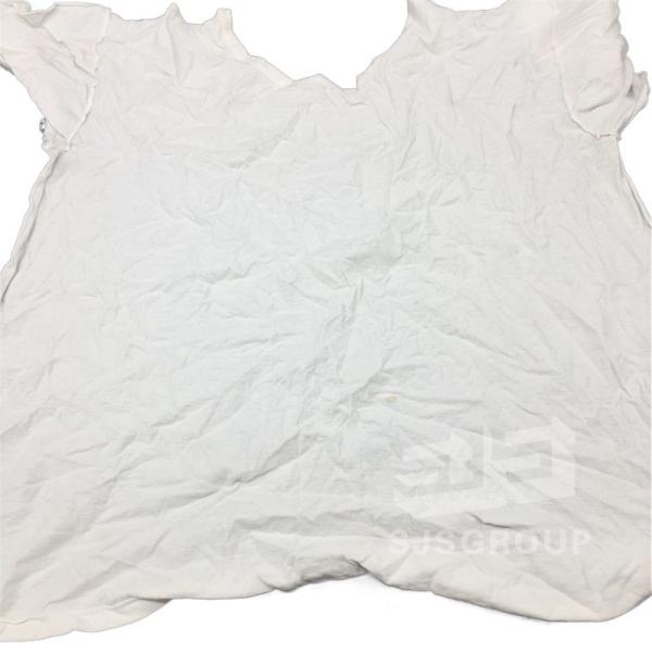Cut reused Sterilized Cotton Rags Used Industrial Cleaning Rags Wiping Cloth white t shirt rags for Cleaning