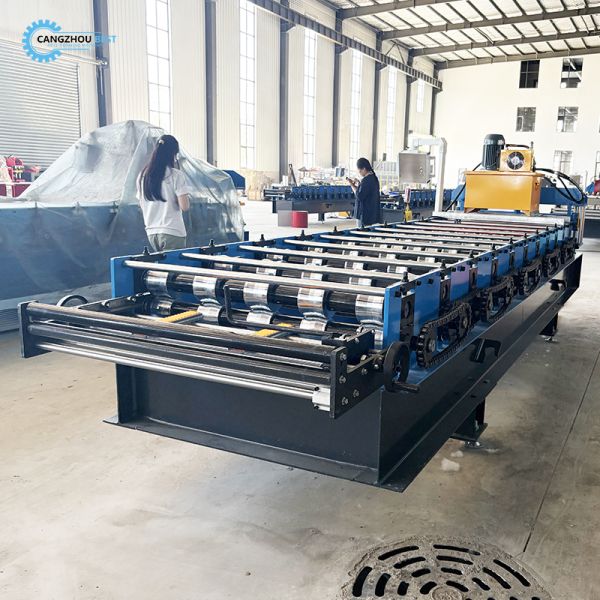 Zambia Popular IT4 840 Steel Profile Roofing Sheet Roll Forming Machine