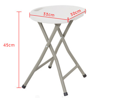 OEM Modern Lightweight Round Plastic Folding Chair And Table Stool folding table and chairs set