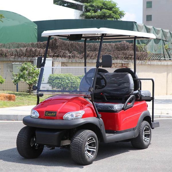 EXCAR 48V Trojan Batteries Used Electric Golf Carts 4 Passengers 275A