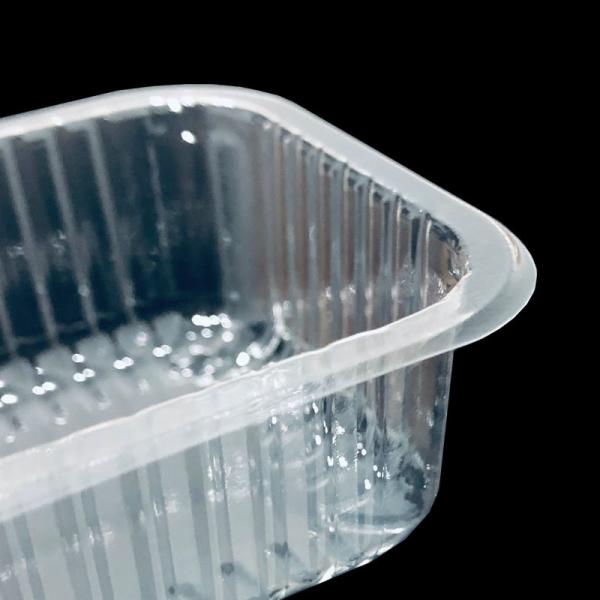 Food-Grade Clear PET Plastic Cake Box Customizable Dessert Tray
