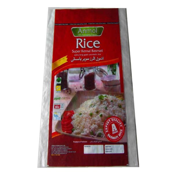 10Kg - 25Kg Polypropylene PP Woven Rice Bag , Laminatted Polypropylene Grain Bags