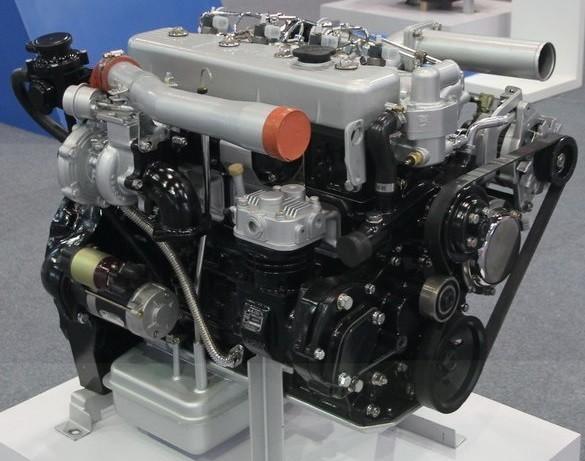 3.8L Engine Displacement Yunnei YN38 National 4 Cylinder Heads Diesel Engine