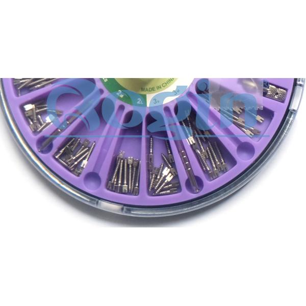 Зубов восстановления столб винта титана чисто зубоврачебный с 120 PCS