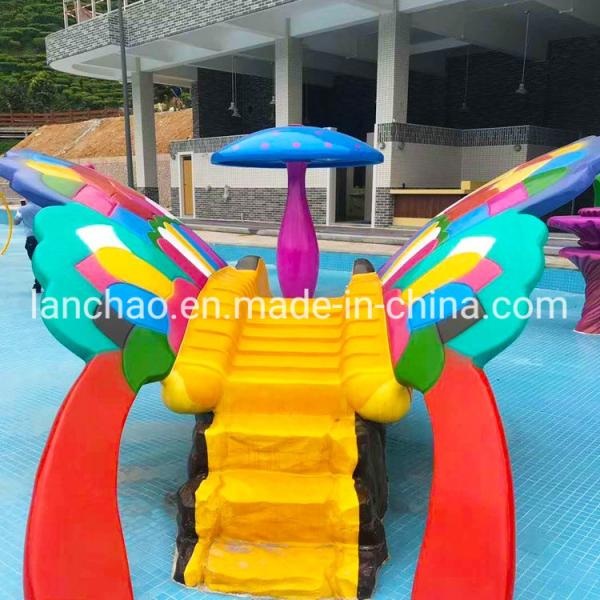 Fade Resistant Swimming Pool Water Slide Children Water Park Slide