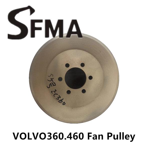 Engine Pump Pulley ,  Excavator Accesories , Volvo360/460 18 Groove