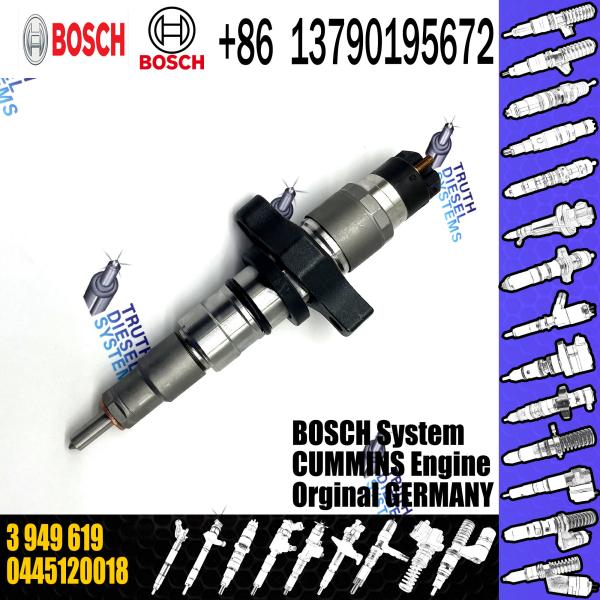 0445120018 0 Fuel Injectors For Sale 445 120 018 for 394 7550 And 3 949 619 Diesel Engine