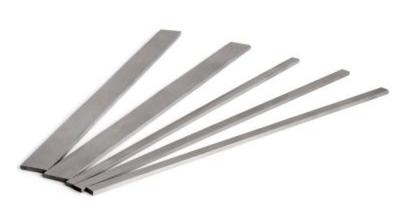 K20 / O carboneto de tungstênio K10 descasca barras retangulares com comprimento 330mm