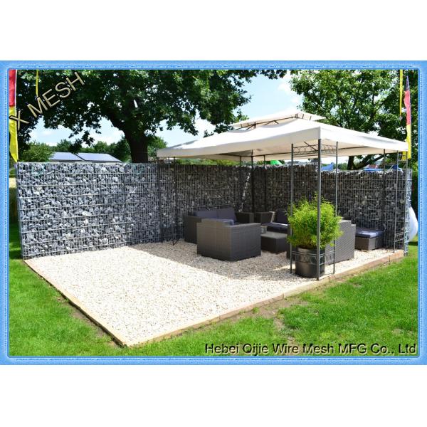 5 мм Проволочный калибр Сварные корзины Gabion Silver Galfan для архитектурной облицовки