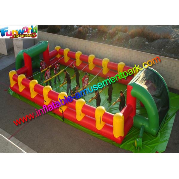 Коммерчески раздувные игры спортов, раздувное футбольное поле с PVC