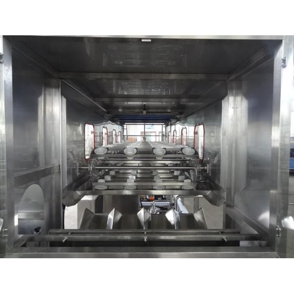 Машина завалки питьевой воды 600BPH, машина воды 5 галлонов разливая по бутылкам полноавтоматическая