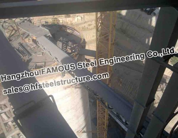 Industrial Structural Steel Fabrications Bolivia Cement Plant