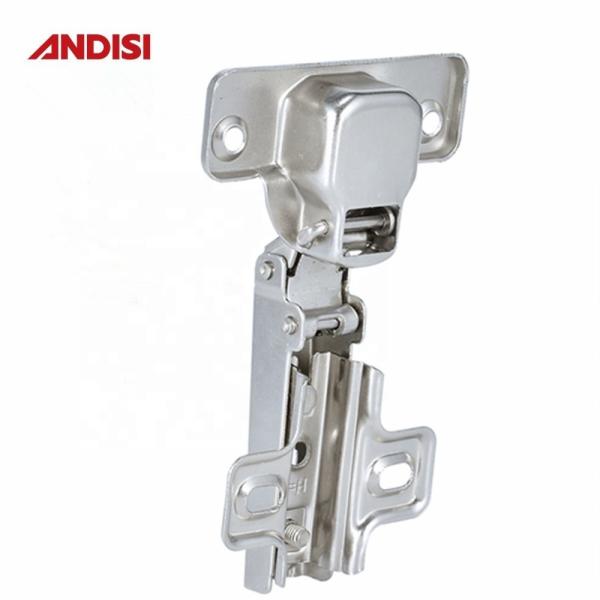 Kitchen Cabinet Door Hinge Slide On Two Way 1-1/2 Inch Overlay Wooden Cupboard Furniture