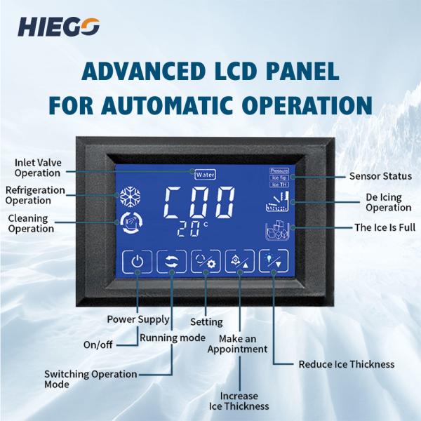 Air Cooling Automatic Ice Machine 500Kg Stainless Steel Commercial Ice Ball Maker