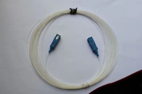 Transparent Invisible Outdoor Armored Fiber Optic Cable Indoor SM Single Core G657A