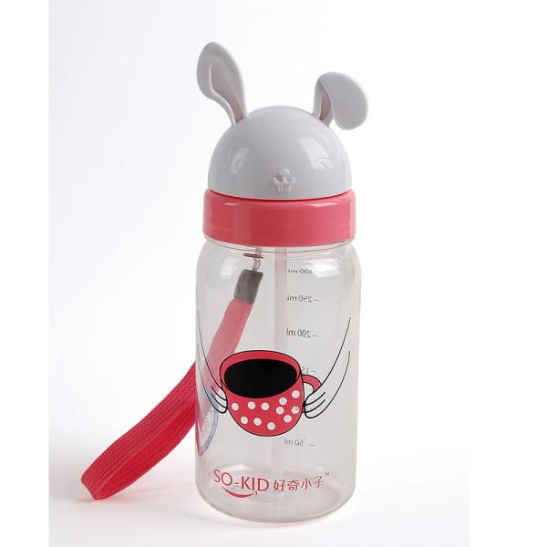 300ml single wall PC kids bottle so kid series 2015 new design eco-friendly