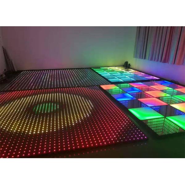 Outdoor P5 Video Stage Rental, Wedding Dance Floor Lights HD 64*32 Resolution