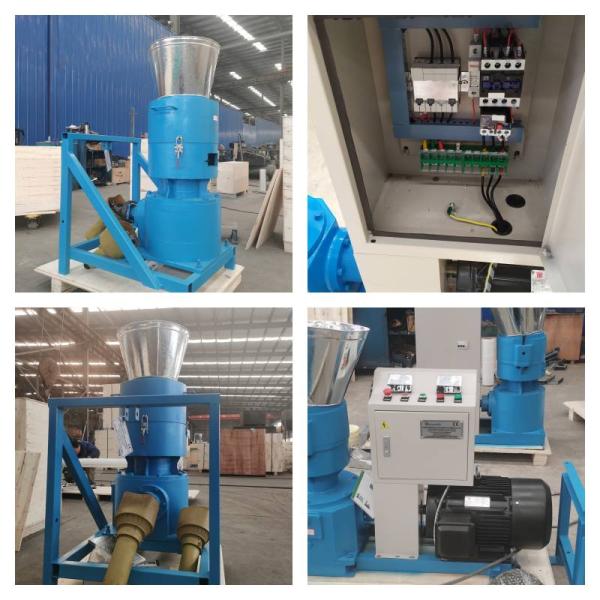 машины лепешки машины 350-450KG/H PTO лепешки биомассы 55hp продолжительность жизни деревянной длинная