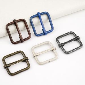 Metal Adjuster Buckle 1 Inch for Handbags Ready Mould 5 Colors Tri-Glide Slider