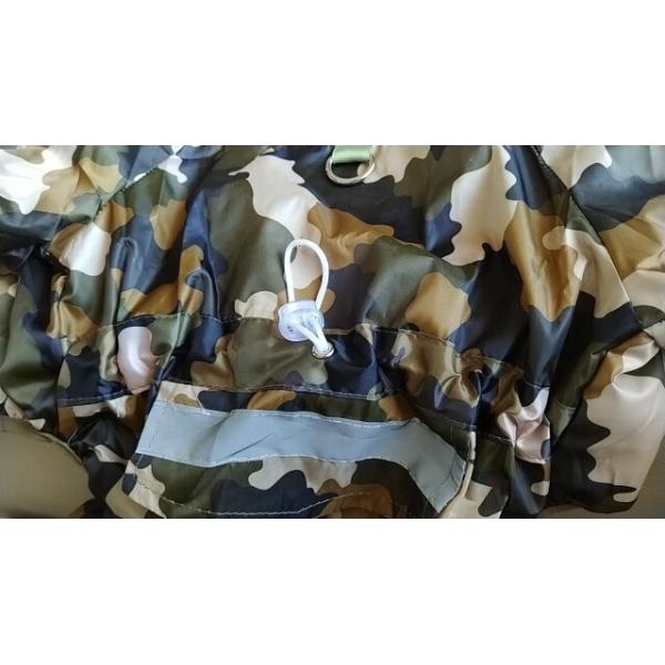 Reflective Puppy Small Dog Rain Coat , Soft Breathable Waterproof Dog Jacket