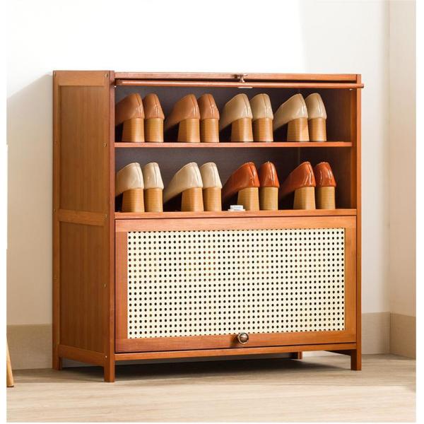 Modern Wooden Shoe Cupboard Rack Storage Organizer 5 Tier