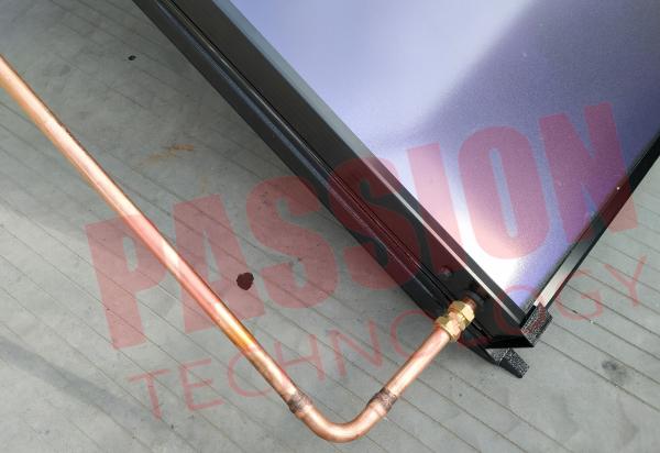 Closed Circulation Flat Plate Solar Water Heater , Solar Geysers Hot Water Heater