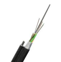 Fig8 l'individu blindé extérieur en aluminium de câble optique de fibre de la bande GYTC8A a soutenu