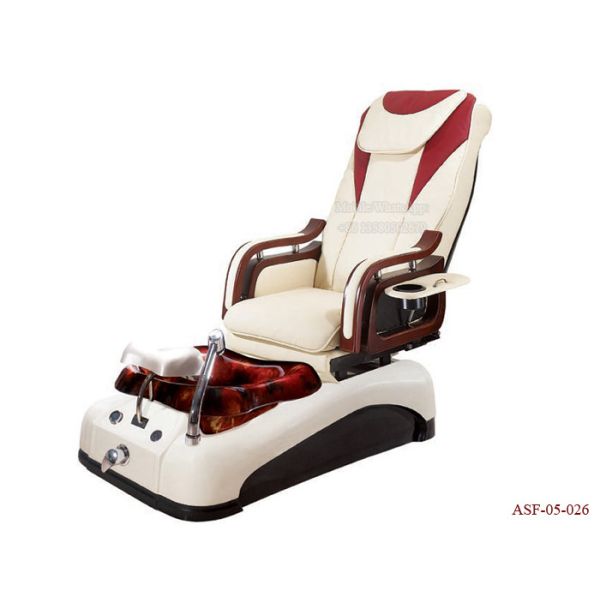 Electric Operated Manicure Pedicure Set, Glass Bowl for Footrest Pedicure Chair