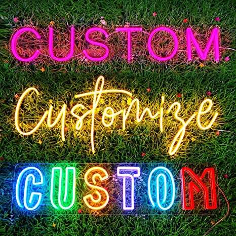 Factory  Custom Romantic  Love Wedding Neon Sign Led Letters Neon Sign
