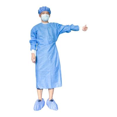 Disposable Isolation Gown Surgical Waterproof Disposable Non Woven Protective Gown  surgical gown
