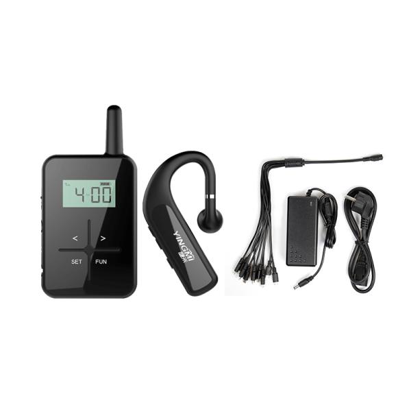 Compact R8 wireless tour guide systems long battery life lightweight design