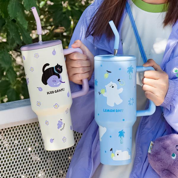 Taza de agua caliente eléctrica ligera portátil y duradera para taza de termo