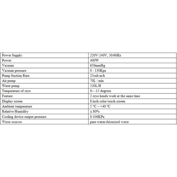 Vertical 5 MHz RF Cryolipolysis Fat Freeze Slimming Machine For Women Loss Weight