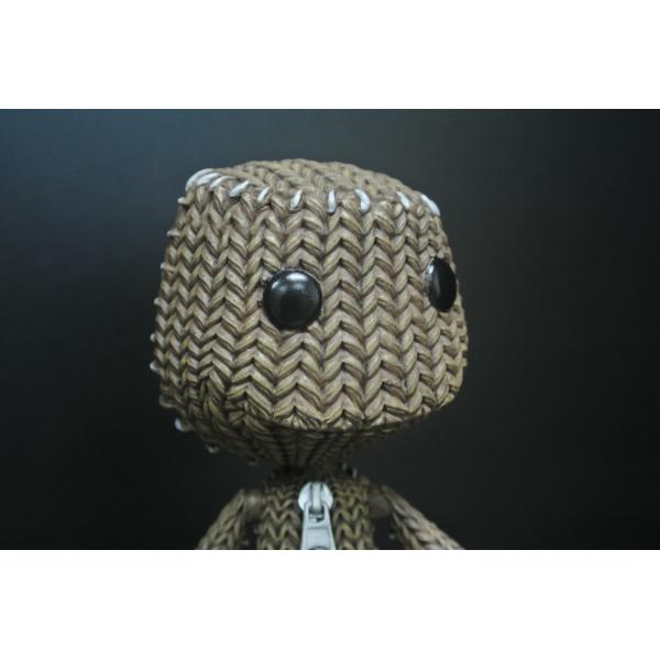 Woven Bag Effect Custom Action Figures With Little Big Planet Logo
