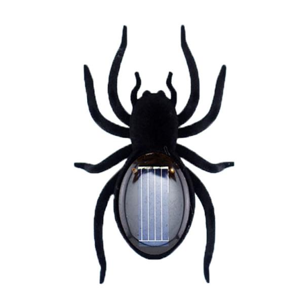 Novelty Green Energy Solar Insect Toy Plastic Spider Toys Solar Powered