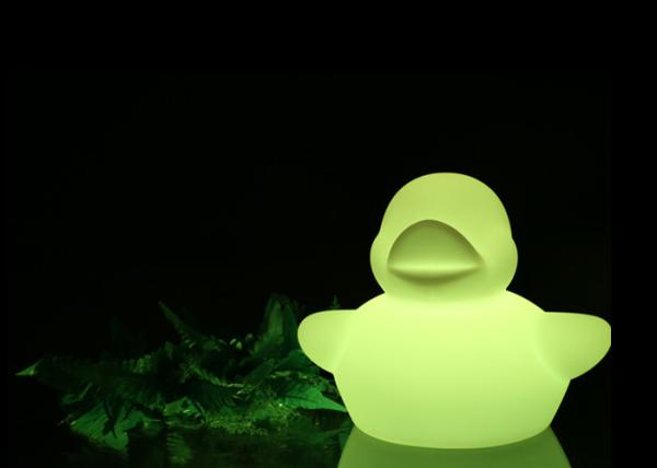 Waterproof Led Glow In The Dark Ducks 16 Kinds Color Changed For Party Decoration