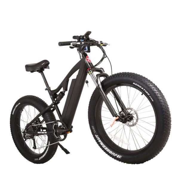 Electric Fat Tyre Mountain Bike 26 Inch Wheel 48v 500w 750w 1000w E Bike for Adult