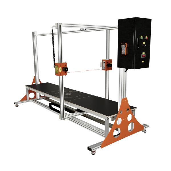 Машина резца пены нагреваемого провода CNC электрическая двигает с 4 осями