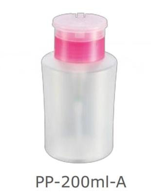 33/410 Touch Cap Dispenser/Nail polish remover pump dispenser with 200ML PP bottle