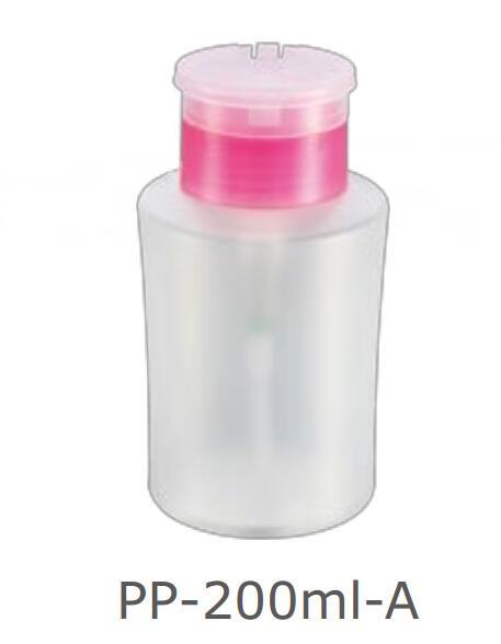 33/410 Touch Cap Dispenser/Nail polish remover pump dispenser with 200ML PP bottle