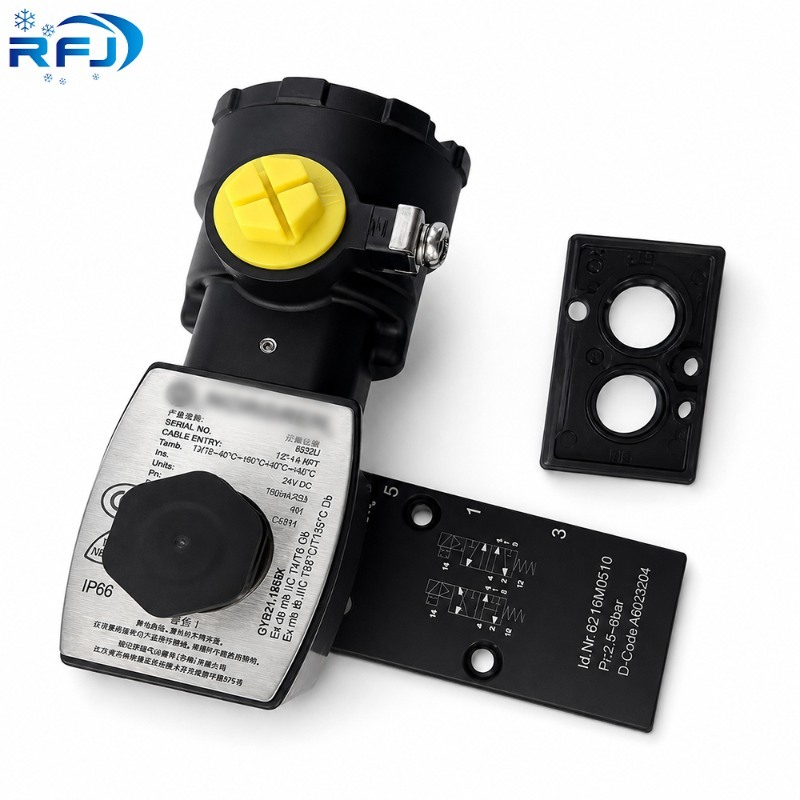 6215M0510.5522U.024.00 Explosion-proof Indirect Solenoid Actuated Spool Valve