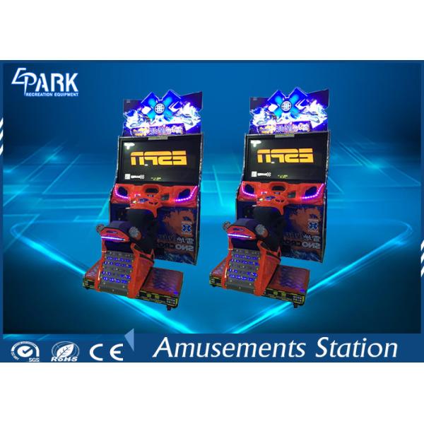 Fashion Appearance Racing Game Machine Coin Operated Snow Cross Motorcycle For Kids