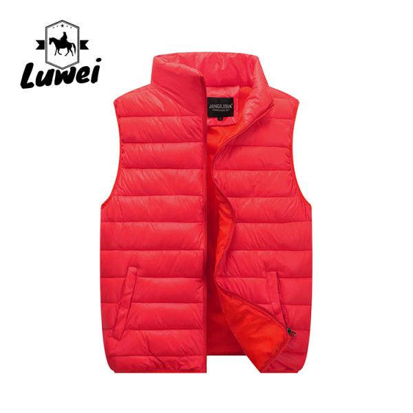 2022 Custom Lightweight Waistcoat Warm Bubble Utility Sleeveless Vest Mens Waistcoat Vest Gilet Для мужчин