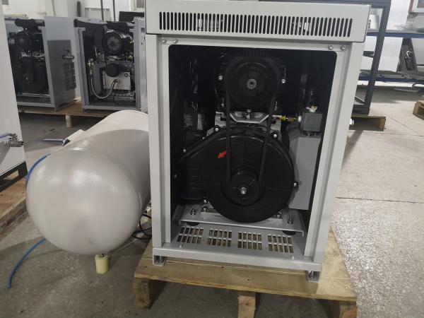 3.7 KW 5bar 8bar double scroll air compressor for European market with safety equipment