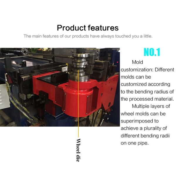 Fully Automatic Cnc Metal Pipe Bending Machine for Hydraulic