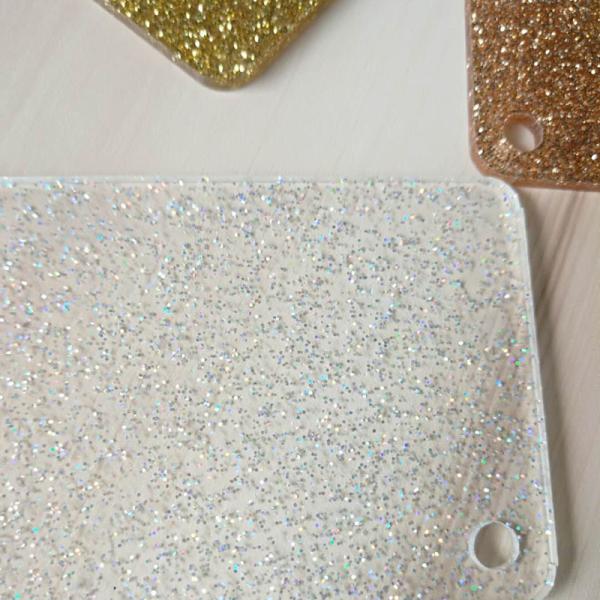 6ft X 10ft 3mm Plexiglass Glitter Plastic Sheets Flame Retardant