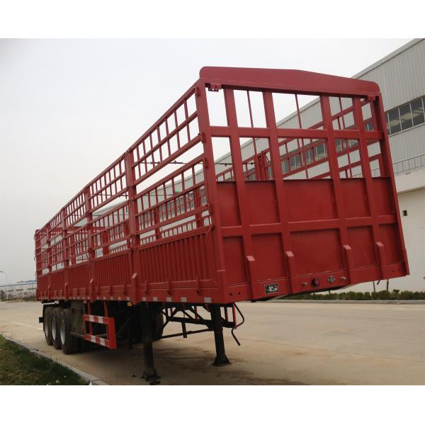 Tri - Axle 45 Tons Heavy Duty Semi Trailers For Warehouse / Store House