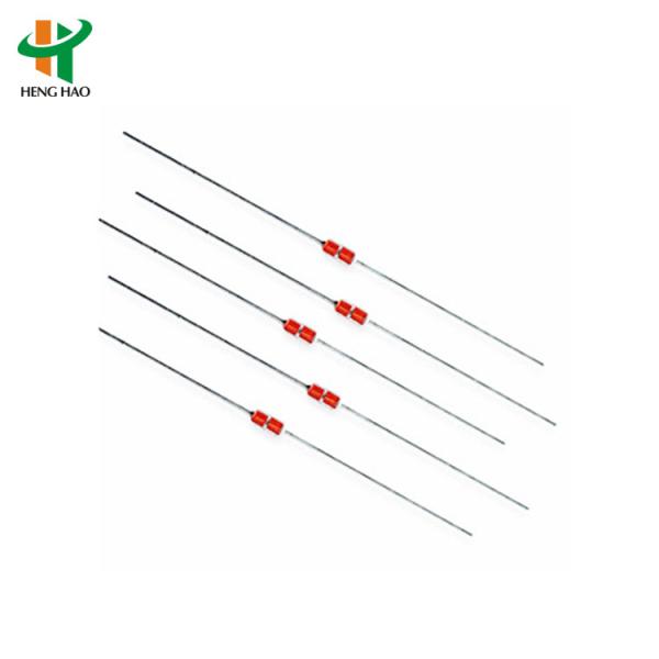 Sensor de temperatura de vidro 5K do termistor de NTC 10K 20K 50K 100K